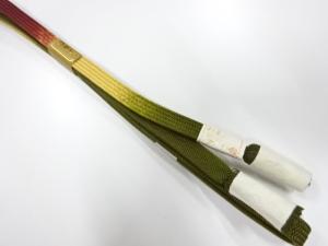 大特価品　未使用品　正絹　撚り房　手組帯締め